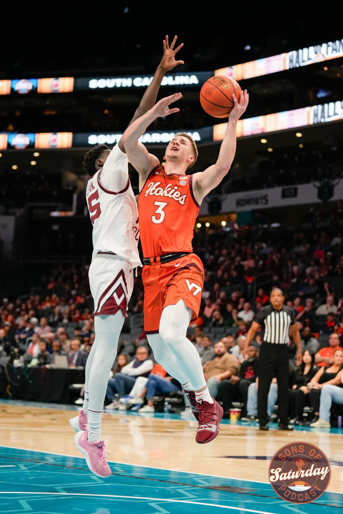 Hokies Falter on Final Possession, Come Up Just Short in Charlotte 79-77