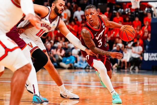 Hokies Close Out 2025-2026 Regular Season with 76-72 Road Loss to Virginia
