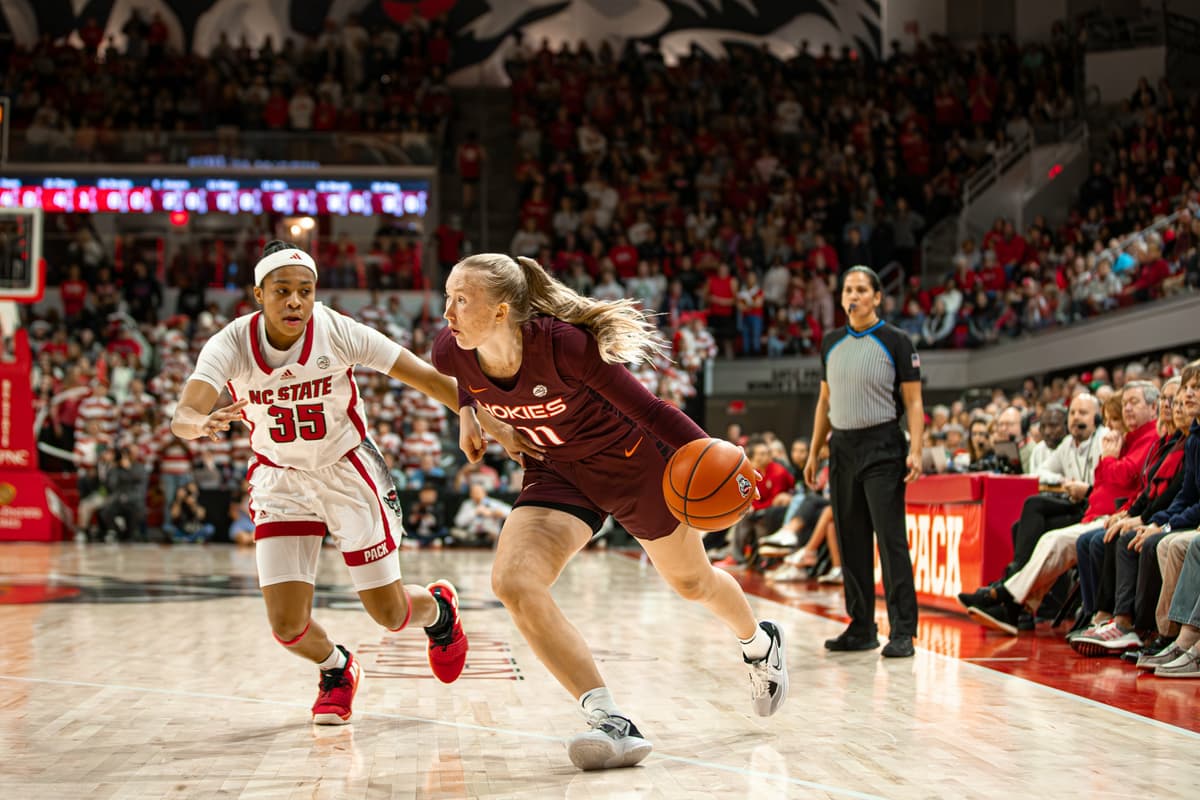 Hokies Reign Supreme in Raleigh, Beat #3 Wolfpack 72-61