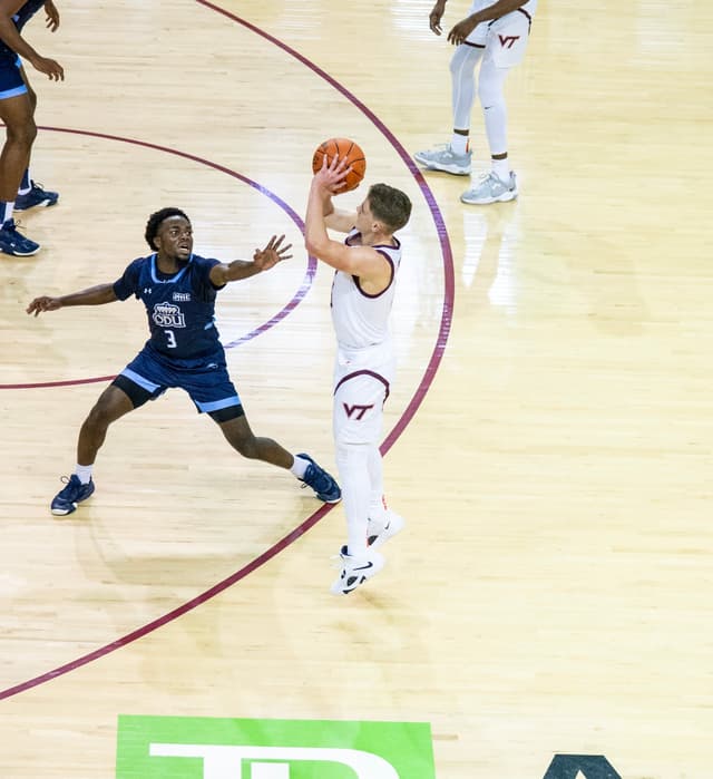 Virginia Tech Narrowly Defeats Old Dominion in Charleston Classic Opener