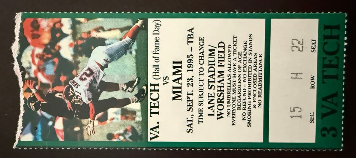 A Program-Changing Win: The 1995 Miami Game