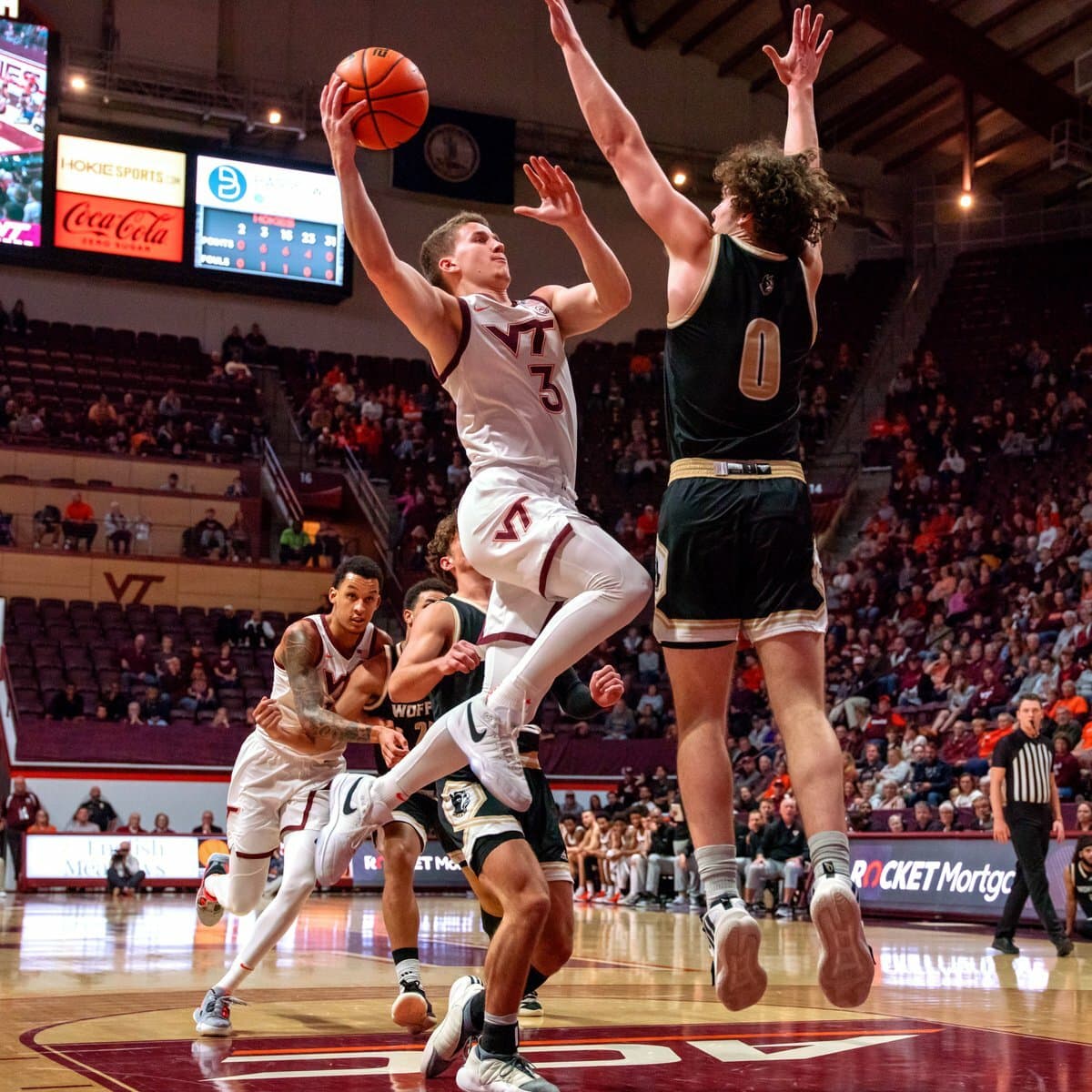 Virginia Tech knocks out Wofford 98-76