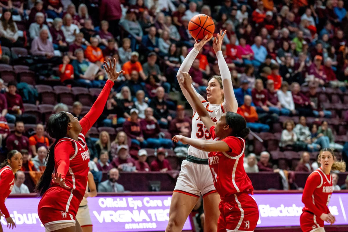 No. 15 Virginia Tech Crushes Radford 85-40