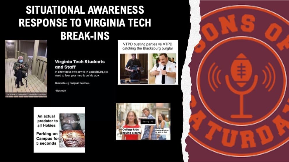 Situational Awareness Response to VT Break-In's