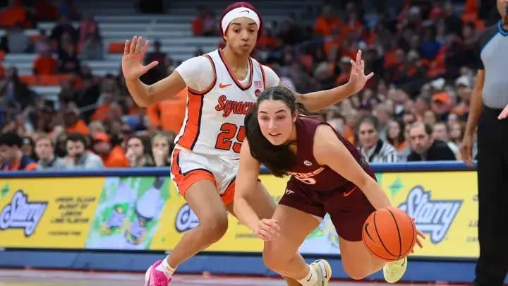 Georgia Amoore Racks Up 29 Points, No. 19 Virginia Tech Takes Down No. 22 Syracuse 75-62