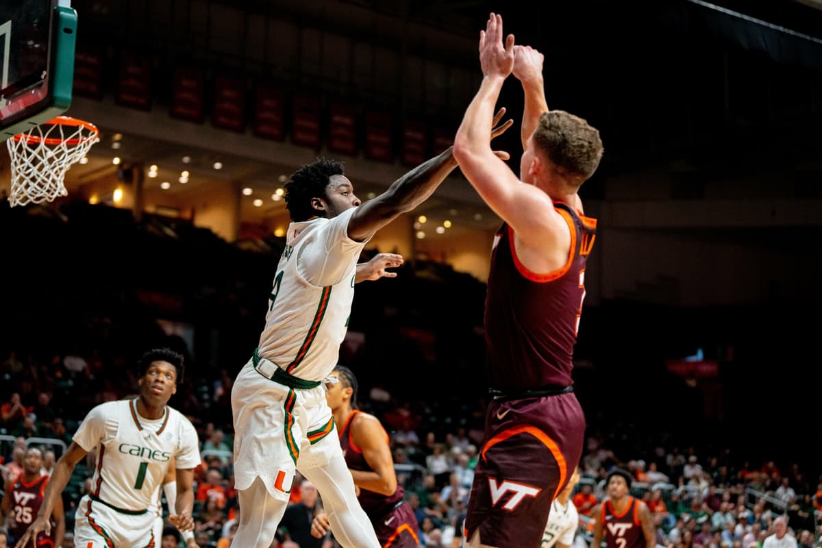 Virginia Tech Can't Find Win in Coral Gables, Fall to No. 23 Miami