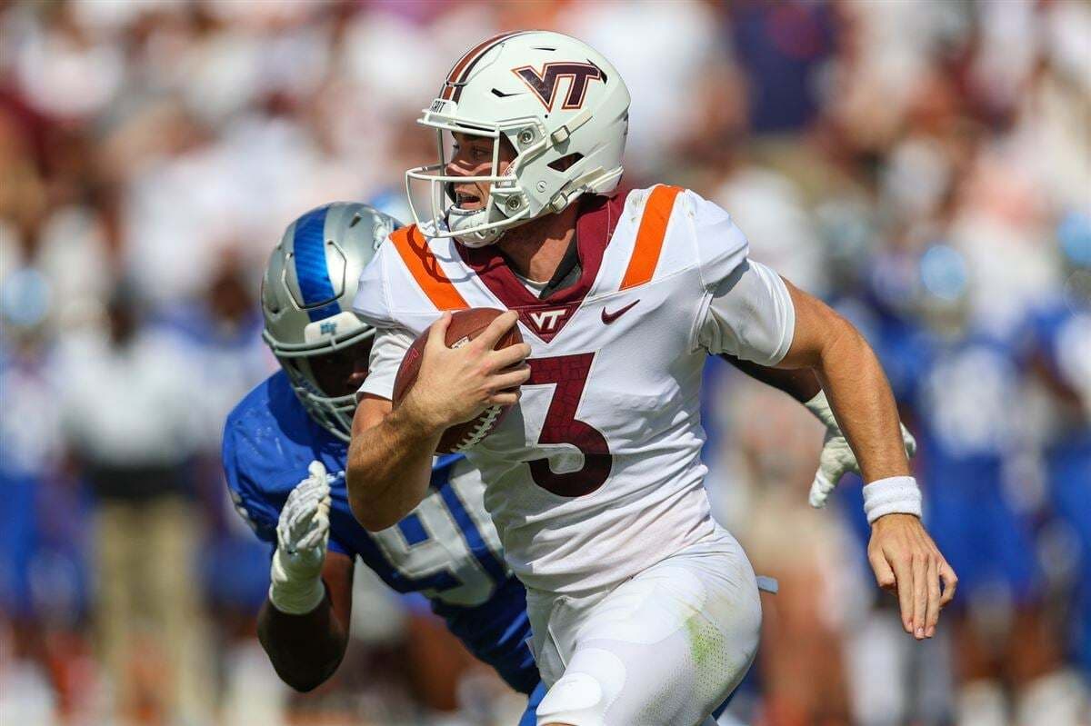 Hokies Cover 20-Point Spread at Home in a Tale of Two Halves