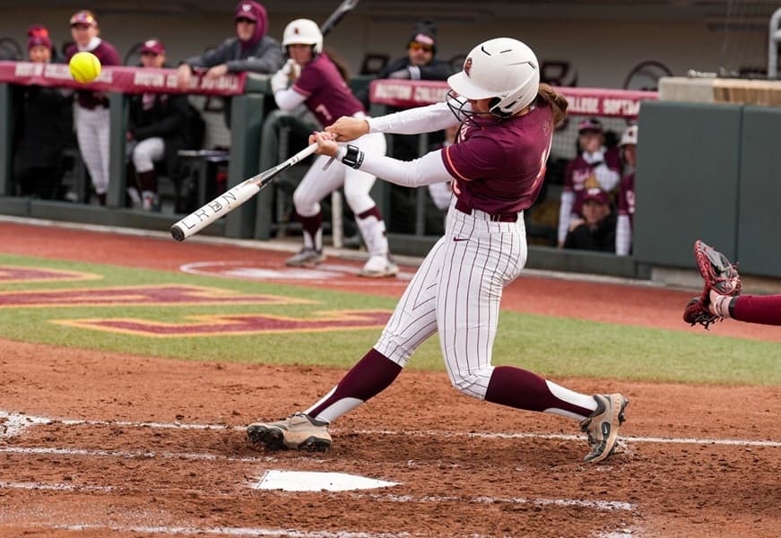 Virginia Tech Softball Run-Rules Its Way Through Boston, Takes 3-Game Series from the Eagles