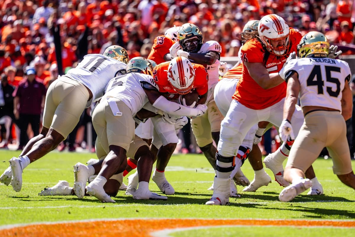 2025 Hokie Football Notebook: Wake Forest Capitalizes on Hokie Hiccups