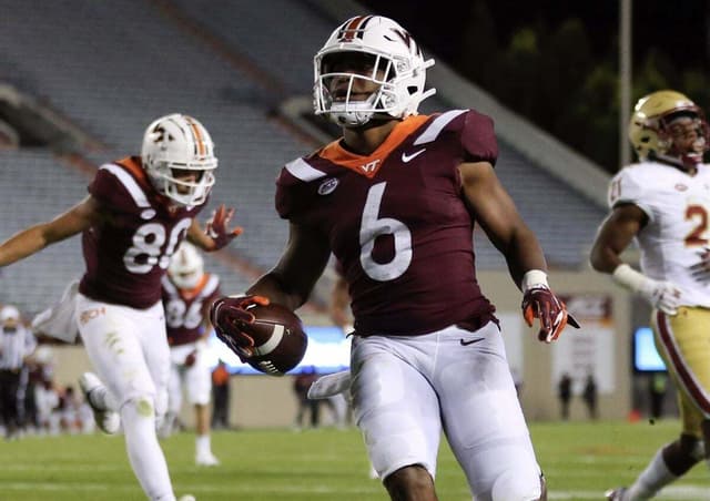 With Khalil Herbert gone, Hokies have clear running back plan entering camp