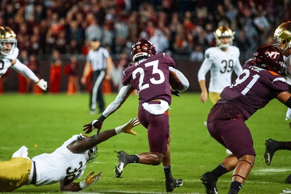 How did the Underclassmen Recruits fair against Notre Dame?