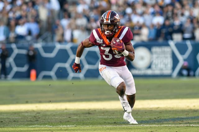 After a Rough 2021 Opener, What's Next for Hokies Running Back Keshawn King?
