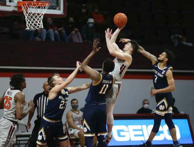 Hokie Hardwood: Notre Dame